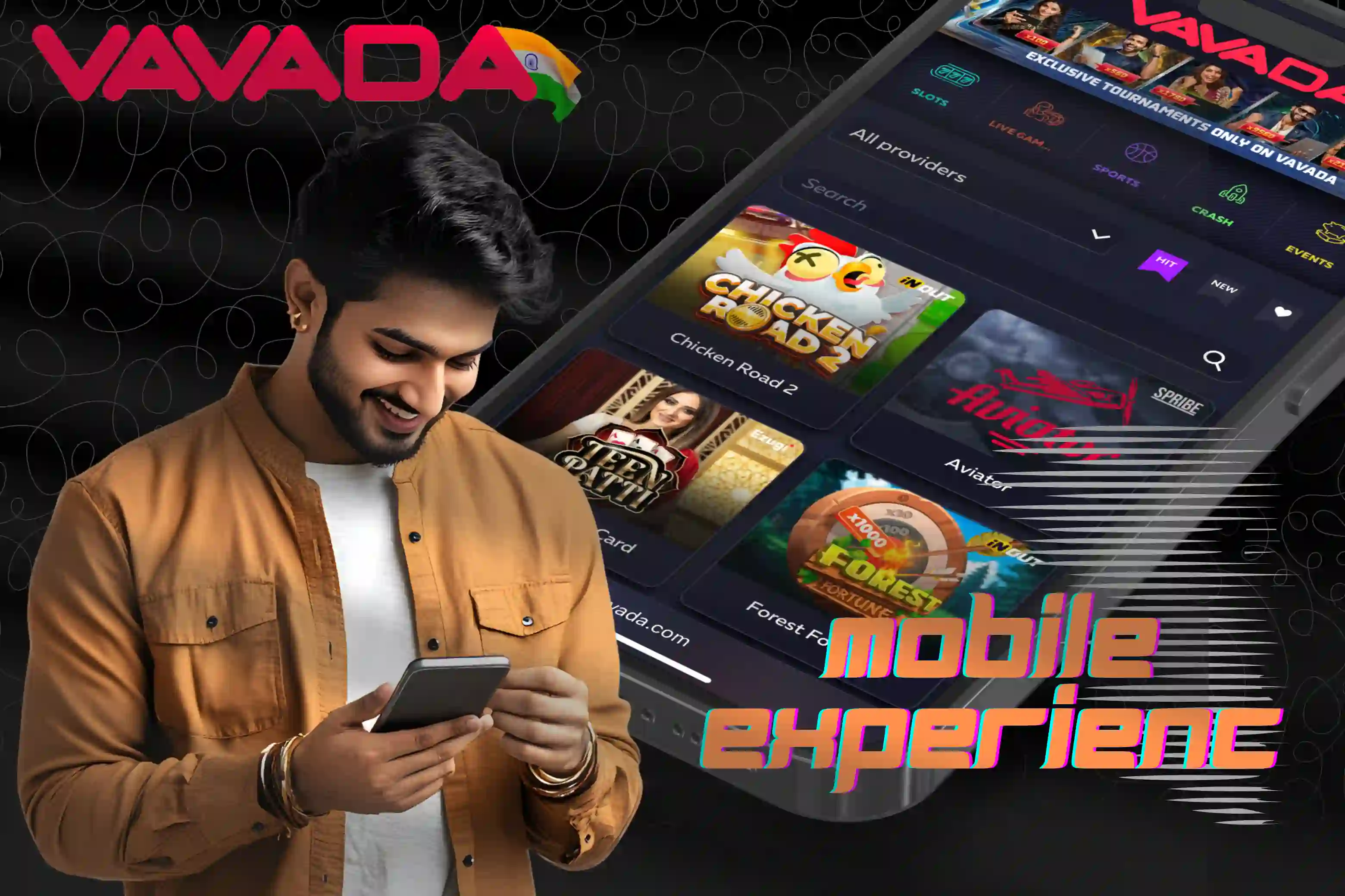 Vavada mobile casino has a website that is optimized for smartphones and tablets.